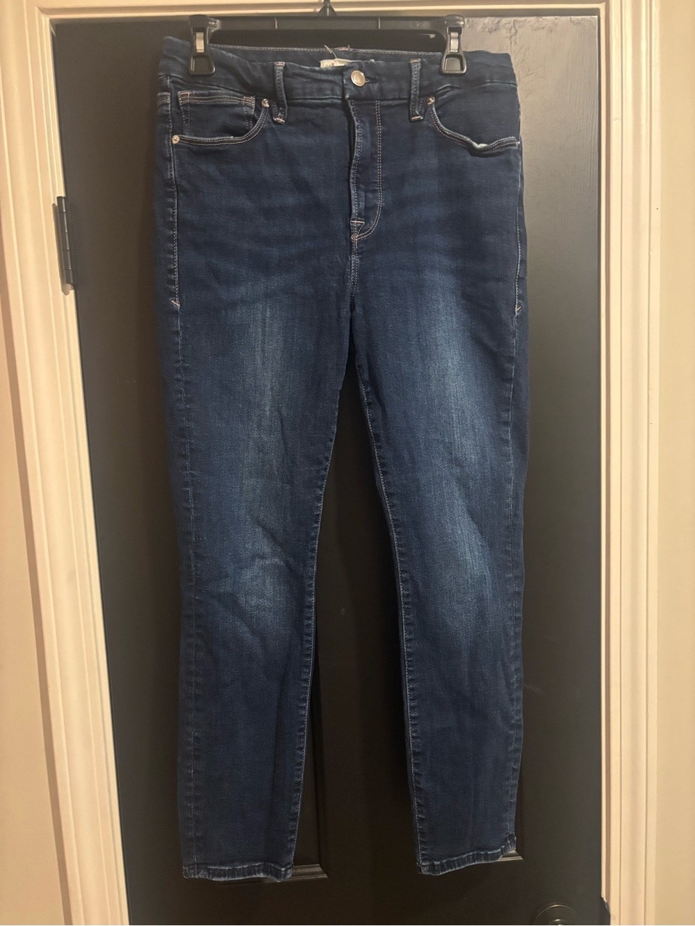 Good American Dark Blue Skinny Jeans